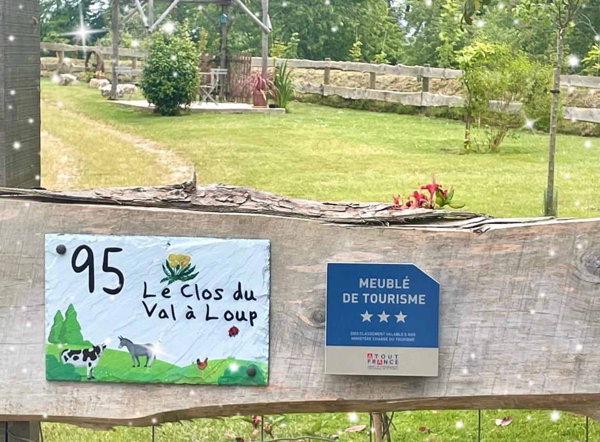 Le Clos Du Val A Loup Bénarville Екстериор снимка
