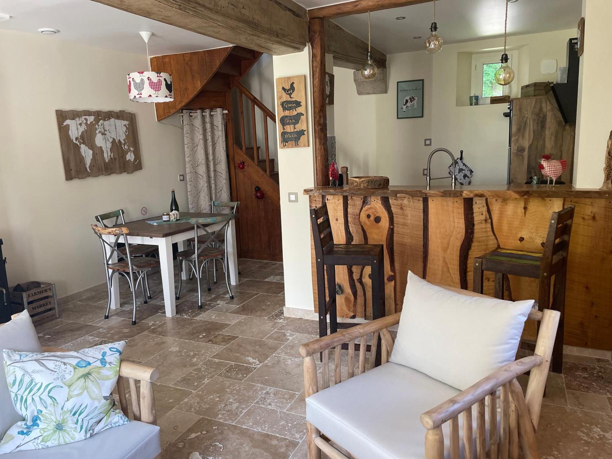 Le Clos Du Val A Loup Bénarville Екстериор снимка